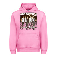 Fuchsia Pink one direction 04 [tb] Urban Hoodie - linhVisuals