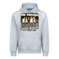 Heather Grey one direction 04 [tb] Urban Hoodie - linhVisuals