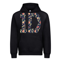 Black one direction flower [tw] Urban Hoodie - linhVisuals