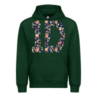 Forest Green one direction flower [tw] Urban Hoodie - linhVisuals