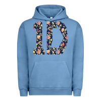 Pigment Pebble Blue one direction flower [tw] Urban Hoodie - linhVisuals