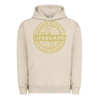Pigment French Oak honolulu lifeguard   lifeguard Urban Hoodie - linhVisuals