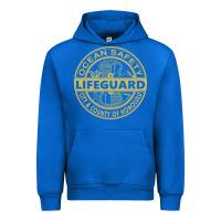 Cobalt honolulu lifeguard   lifeguard Urban Hoodie - linhVisuals