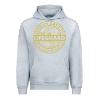 Heather Grey honolulu lifeguard   lifeguard Urban Hoodie - linhVisuals