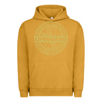 Pigment Peanut Butter honolulu lifeguard   lifeguard Urban Hoodie - linhVisuals