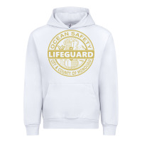 White honolulu lifeguard   lifeguard Urban Hoodie - linhVisuals