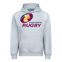 Heather Grey queensland rugby Urban Hoodie - linhVisuals