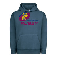 Pigment Midnight Navy queensland rugby Urban Hoodie - linhVisuals