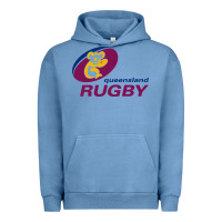 Pigment Pebble Blue queensland rugby Urban Hoodie - linhVisuals