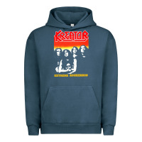 Pigment Midnight Navy kreator essential music Urban Hoodie - linhVisuals