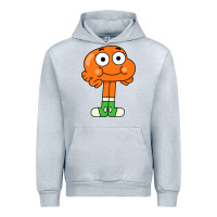 Heather Grey darwin Urban Hoodie - linhVisuals