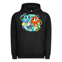 Pigment Black gumball and darwin Urban Hoodie - linhVisuals