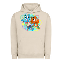 Pigment French Oak gumball and darwin Urban Hoodie - linhVisuals