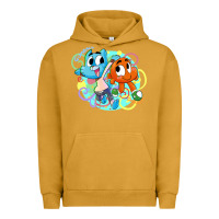 Pigment Peanut Butter gumball and darwin Urban Hoodie - linhVisuals