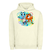 Pigment Pistachio gumball and darwin Urban Hoodie - linhVisuals