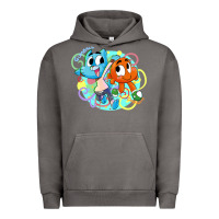 Pigment Tornado gumball and darwin Urban Hoodie - linhVisuals