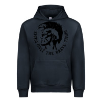 Navy diesel only the brave Urban Hoodie - linhVisuals