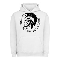 Pigment Lunar Rock diesel only the brave Urban Hoodie - linhVisuals