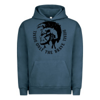 Pigment Midnight Navy diesel only the brave Urban Hoodie - linhVisuals