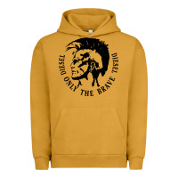 Pigment Peanut Butter diesel only the brave Urban Hoodie - linhVisuals