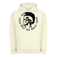 Pigment Pistachio diesel only the brave Urban Hoodie - linhVisuals
