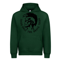 Forest Green diesel only the brave Urban Hoodie - linhVisuals