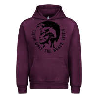 Mauve Wine diesel only the brave Urban Hoodie - linhVisuals