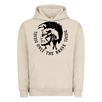 Pigment French Oak diesel only the brave Urban Hoodie - linhVisuals