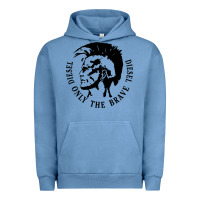 Pigment Pebble Blue diesel only the brave Urban Hoodie - linhVisuals