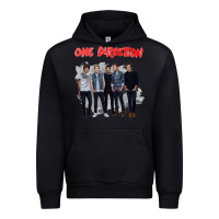 Black one direction watercolor [tw] Urban Hoodie - linhVisuals