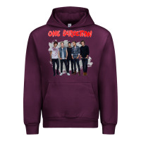 Mauve Wine one direction watercolor [tw] Urban Hoodie - linhVisuals