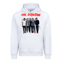 White one direction watercolor [tw] Urban Hoodie - linhVisuals
