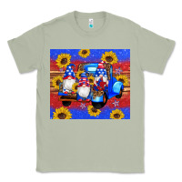 Matcha American flag gnomes truck sunflowers star leopard glitter Classic Tee - Artiststas