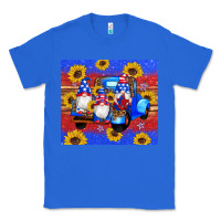 True Royal American flag gnomes truck sunflowers star leopard glitter Classic Tee - Artiststas