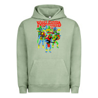 Pigment Oil Green king gizzard and the lizard wizard Urban Hoodie - linhVisuals
