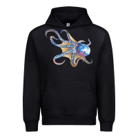 Black octopus t  shirtoctopus t  shirt Urban Hoodie - linhVisuals