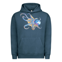 Pigment Midnight Navy octopus t  shirtoctopus t  shirt Urban Hoodie - linhVisuals
