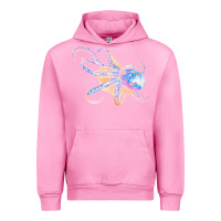 Fuchsia Pink octopus t  shirtoctopus t  shirt Urban Hoodie - linhVisuals