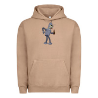 Pigment Burro futurama bender Urban Hoodie - linhVisuals
