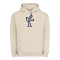 Pigment French Oak futurama bender Urban Hoodie - linhVisuals