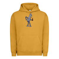 Pigment Peanut Butter futurama bender Urban Hoodie - linhVisuals