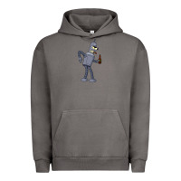 Pigment Tornado futurama bender Urban Hoodie - linhVisuals