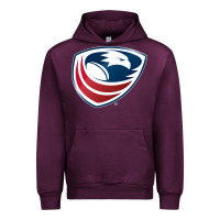 Mauve Wine usa rugby Urban Hoodie - linhVisuals