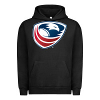 Pigment Black usa rugby Urban Hoodie - linhVisuals