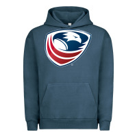 Pigment Midnight Navy usa rugby Urban Hoodie - linhVisuals