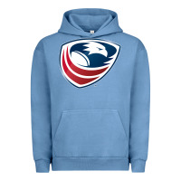 Pigment Pebble Blue usa rugby Urban Hoodie - linhVisuals