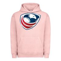 Pigment Salmon usa rugby Urban Hoodie - linhVisuals