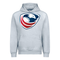 Heather Grey usa rugby Urban Hoodie - linhVisuals