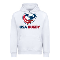 White usa rugby Urban Hoodie - linhVisuals