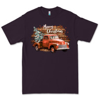Plum merry christmas truck Premium Tee - CowGirlArtShop